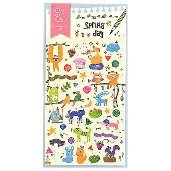 Sonia J Design Spring Day Stickers