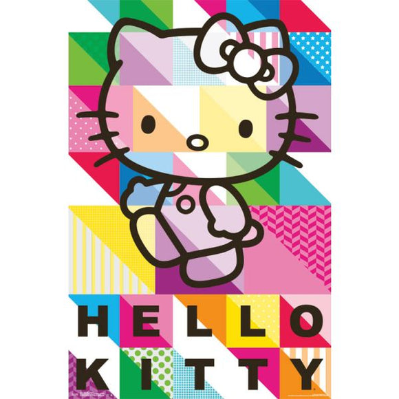 Hello Kitty Poster - Pattern