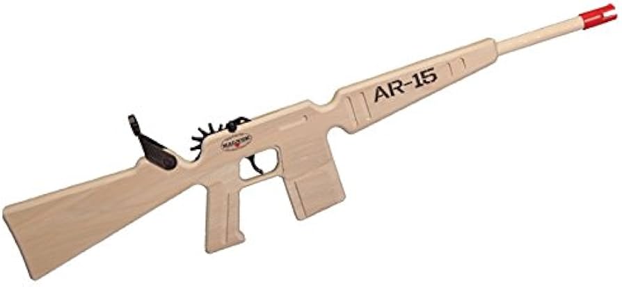 Magnum AR-15 Combat Rifle Rubber Band Gun