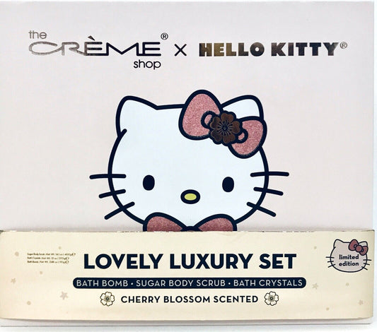 TCS SANRIO Hello Kitty Lovely Luxury Set - Cherry Blossom Scented