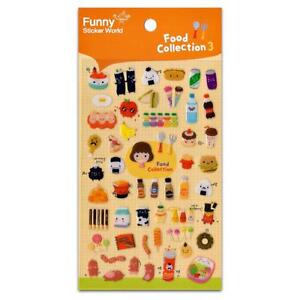Funny Sticker World Food Collection 3