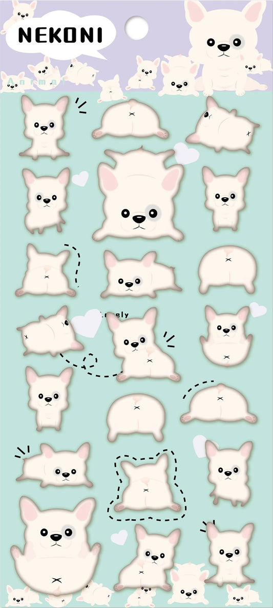 Nekoni Pop Up Dog Stickers