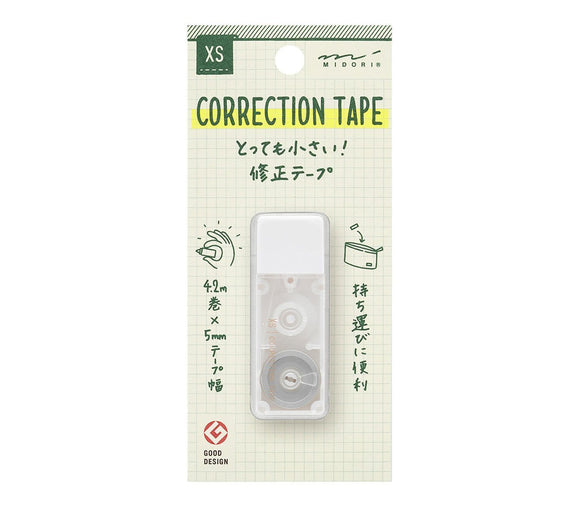 Midori Good Design Correction Tape XS