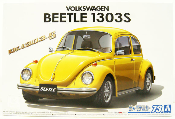 Aoshima Beetle 1303S Yellow Volkswagen