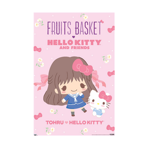 Hello Kitty and Friends x Fruits Basket - Tohru and Hello Kitty