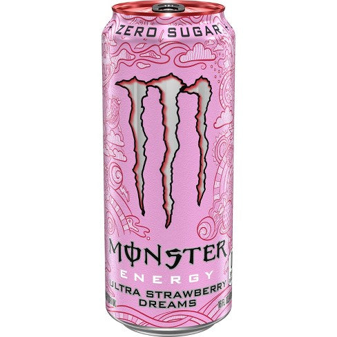 Monster Energy Drink Ultra Strawberry Dreams