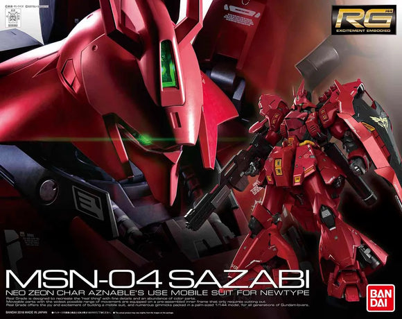 Gundam MSN-04 Char's Counterattack 29 Sazabi RG