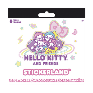 Hello Kitty And Friends Stickerland 120 Stickers