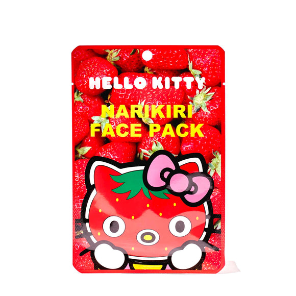 HELLO KITTY NARIKIRI Face Mask Strawberry