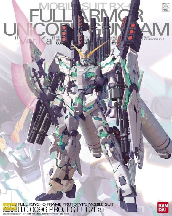 Gundam RX-0 Unicorn Full Armor Unicorn Gundam Version Ka
