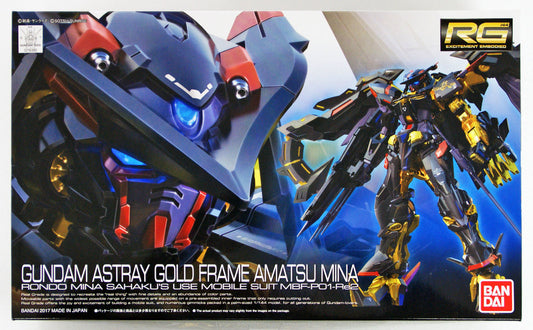 Gundam Astray Gold Frame Amatsu Mina Rondo Mina Sahaku's Use Mobile Suit MBF-PO1-Re2 RG 24