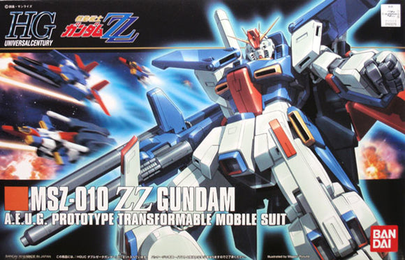 Gundam Zeta MSZ-010 ZZ Gundam AEUG Prototype Transformable Mobile Suit