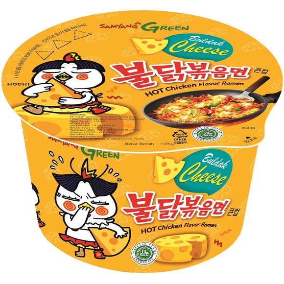 Samyang Buldak Cheese Chicken Ramen Bowl
