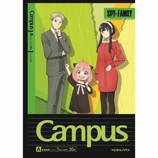 Campus Notebook Cotton Color Dotted Line - Spy X Family