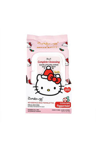 TCS SANRIO Hello Kitty Cleansing Towelttes 60CT Cooling Peppermint