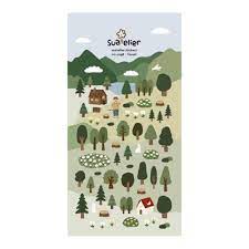 Suatelier Forest Stickers