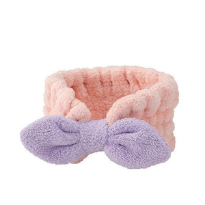 Carari mor Microfiber Hair Band (Pink)