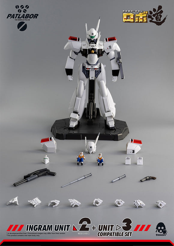 Mobile Police Patlabor | ROBO‐DOU Ingram | Unit 2 + Unit 3 Compatible Set