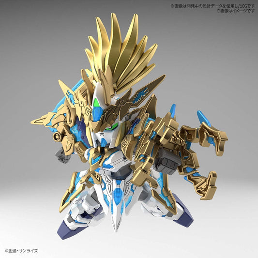 Gundam SD World Heroes Longzu Liu Bei Unicorn Gundam