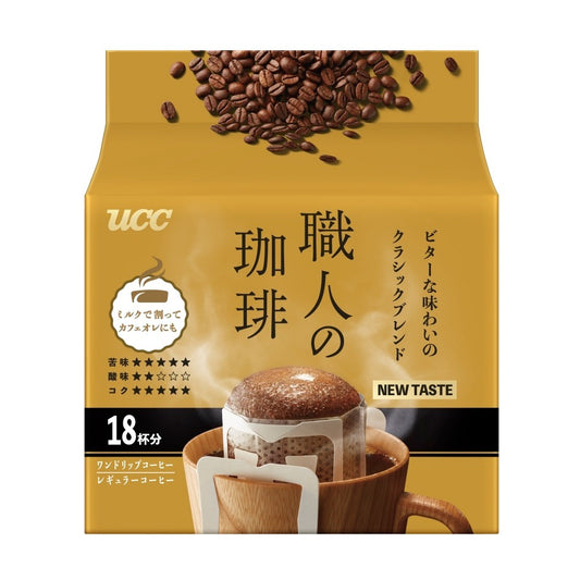 UCC Drip Coffee Bitter Blend 18 packs