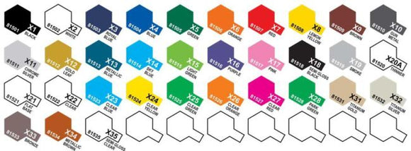 Tamiya Acrylic Paint 10ml