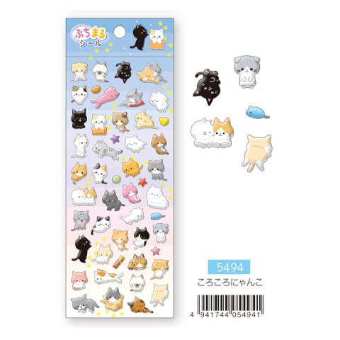 Koro Koro Cats Stickers