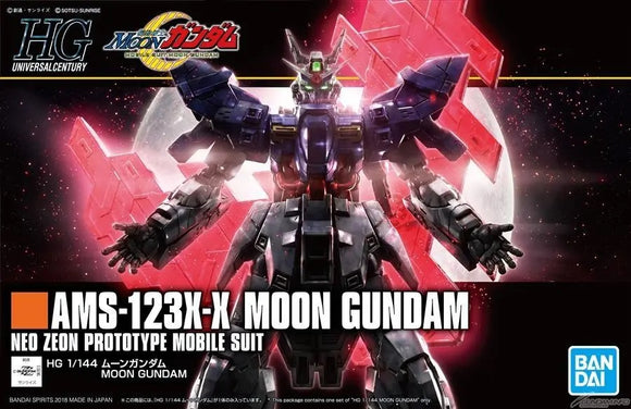 Gundam Moon AMS-123X-X Gundam Neo Zeon Prototype Mobile Suit