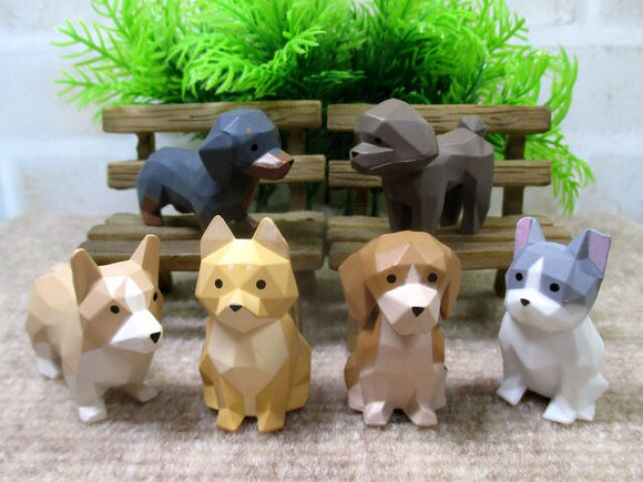 Gachapon Toys Kakukaku Dog Capsule