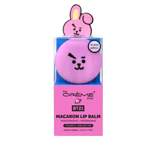 TCS BT21 COOKY Macaron Lip Balm (Rose)