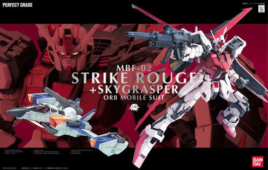 Gundam Seed Strike Rouge and Skygrasper Perfect Grade