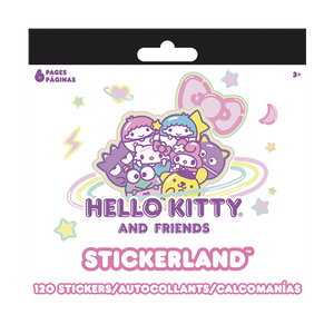 Hello Kitty And Friends Stickerland 120 Stickers - Kawaii Tokyo