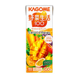 Kagome Vegetable Life 100 Juice Box 195ml