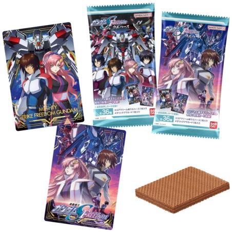 Gundam Seed Freedom Metallic Card With Wafer