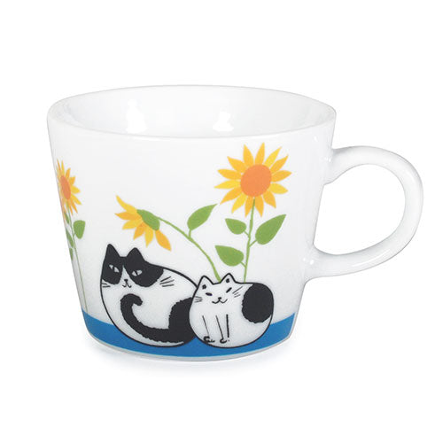 Mug Sunflower Neko 12oz