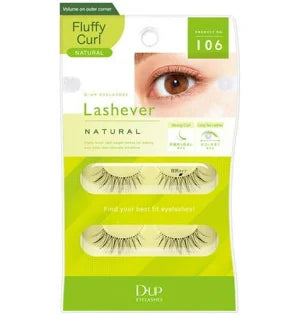 D-UP EYELASHES Lashever Natural 106