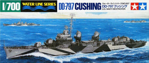 Tamiya 1/700 USS Cushing DD797 Fletcher Class Destroyer Waterline
