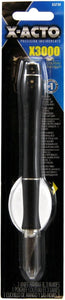 X-Acto X3000 Non-Slip Grip Knife Black w/Safety Cap & Built in Storage