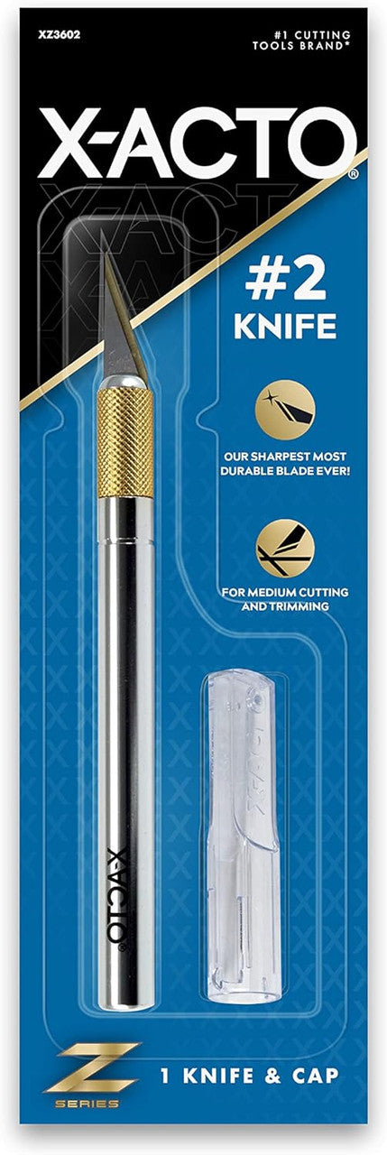 X-Acto No.2 Medium Weight Precision Knife w/Safety Cap