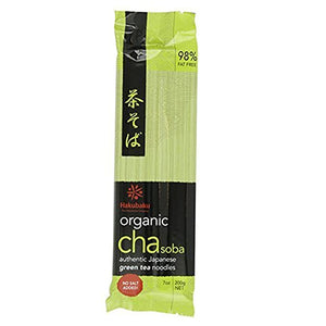 Hakubaku Organic Green Tea Soba Noodle 7oz
