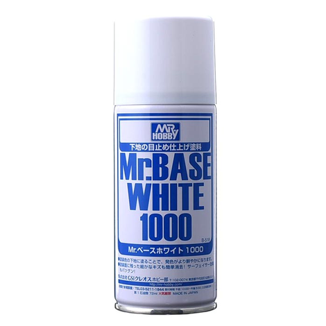 Mr Hobby Mr Base White 1000 B518 Spray Can