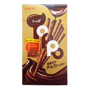 Lotte Toppo Double Joy Cocoa Chocolate