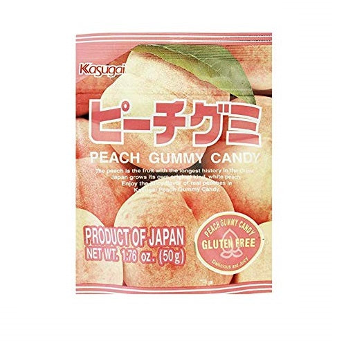 Kasugai Peach Gummy Candy [S]