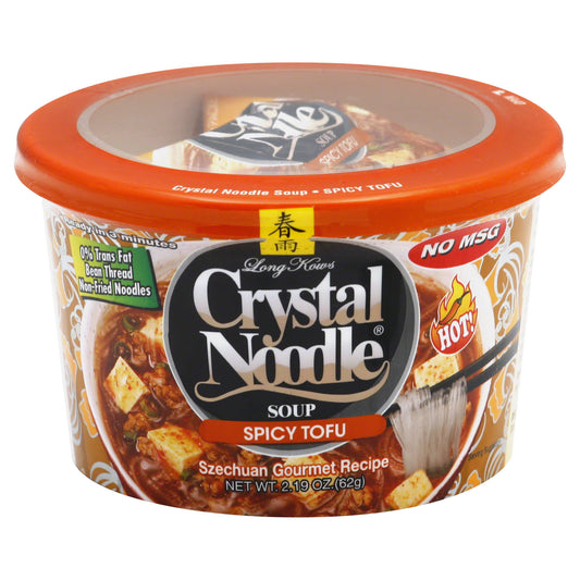 Crystal Noodle Soup Spicy Tofu