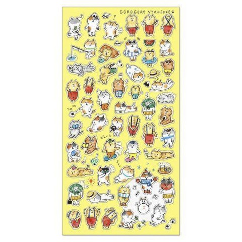 Mind Wave Goro-Goro Nyansuke 77892 Stickers