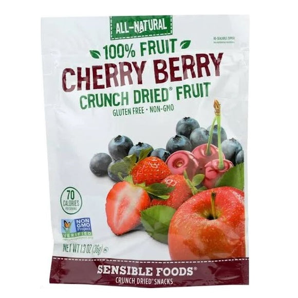 Sensible Foods Cherry Berry Crunch All Natural Dried Snacks