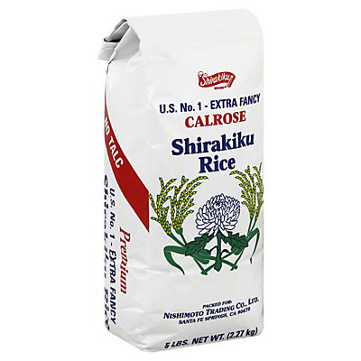 Shirakiku Calrose 5lb Rice