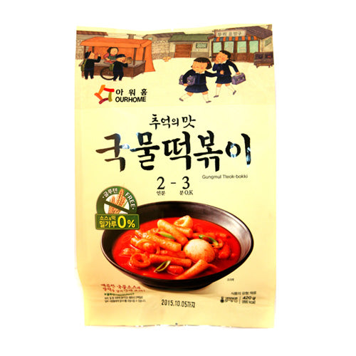 Ourhome Rice Cake w/Sauce Toppokki