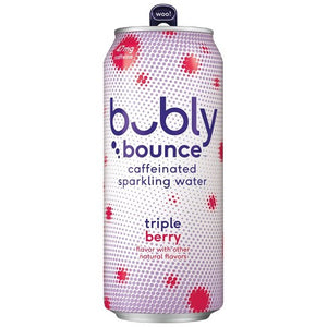 Bubly Sparkling Water Triple Berry Can