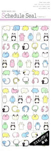 Mind Wave Schedule Seal Stickers