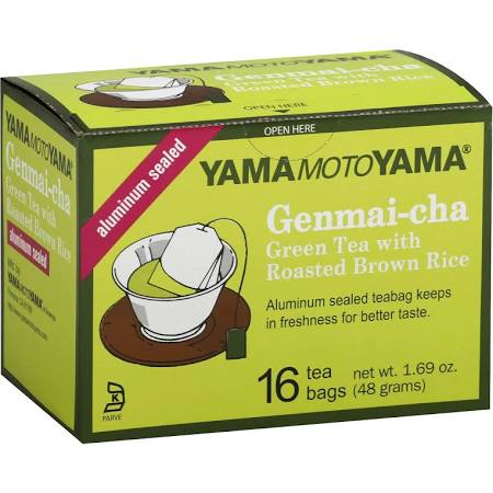 Yamamotoyama Genmaicha Tea Bag Box